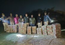 बगहा के रजवटीया मेला में 468 लीटर अंग्रेजी शराब बरामद।