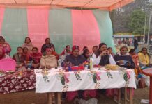 वाल्मीकि नगर में महिलाओं ने रचा इतिहास, साड़ी-सलवार में खेला क्रिकेट मैच