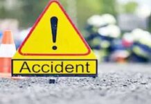 ससुराल जा रहे युवक की दुर्घटना में मौत।