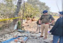 सीवान में पटाखा बनाते समय धमाका, एक की मौत, मकान ध्वस्त