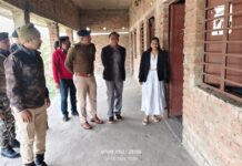 इंटरमीडिएट परीक्षा केंद्रों का एसडीएम ने किया निरीक्षण