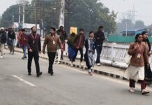 दम मदार बेड़ा पार की जयकारे से गूंज उठा भारत नेपाल बॉर्डर