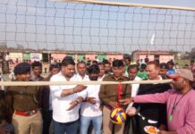 सेमरा वृत्त वॉलीबॉल टूर्नामेंट 2026 का हुआ उद्घाटन।