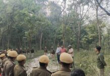 36 वनरक्षीयो की टीम वाल्मीकि नगर वन क्षेत्र में पांच दिवसीय विशेष प्रशिक्षण शिविर में भाग लिया