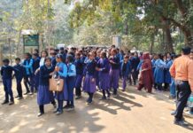 वाल्मीकि टाइगर रिजर्व में सैलानियों ने खूबसूरत वादीयो का भरपूर आनंद उठाया