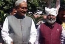 जदयू के चौथीबार् मुख्यमंत्री नितीश कुमार राष्ट्ररीय् अध्यक्ष बनने पर प्रमोद पटेल ने दी बधाई