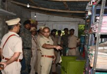 अंचल पुलिस कार्यालय योगापट्टी का निरीक्षण, अभिलेखों की हुई गहन समीक्षा