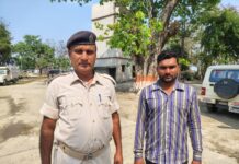 दहेज हत्या कांड में नामजद अभियुक्त गिरफ्तार