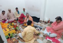 पूजा -अर्चना में त्रिपुंड अवश्य धारण करें -पं०भरत उपाध्याय