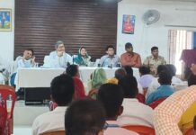 हंगामेदार रही पंचायत समिति की बैठक।