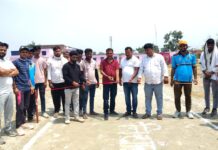 मझौलिया के बखरिया में निशांत राज T20 क्रिकेट टूर्नामेंट का भव्य आगाज