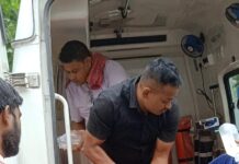 बगहा के LIC कार्यालय में अचानक चली गोली, एक युवक गंभीर