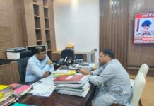 स्वास्थ्य सुविधाओं को लेकर सांसद की पहल, पटना में सचिव से की मुलाकात