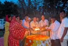 ज्येष्ठ पूर्णिमा पर वाल्मीकिनगर संगम तट पर 156वीं नारायणी गंडकी महाआरती आयोजित