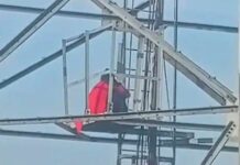 प्रेमी ने साथ छोड़ा तो युवती ने मोबाइल टावर पर चढ़कर किया हंगामा, पुलिस ने बचाई जान