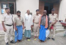 भीतहा पुलिस की कार्रवाई: 175 लीटर अंग्रेजी शराब के साथ दो तस्कर गिरफ्तार, वारंटी भी धराया