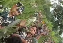 भारत-नेपाल बॉर्डर सुस्ता के समीप बवाल,नेपाली ग्रामीणों ने एसएसबी टीम पर किया पथराव