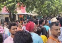 बाघ के हमले में किसान की मौत के बाद भड़का आक्रोश, शव रखकर सड़क जाम