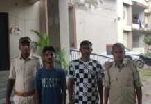 मार पीट कर घायल करने के मामले में फरार दो अभियुक्त को पुलिस ने किया गिरफ्तार