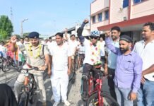 एसएसबी 21वीं वाहिनी ने ‘फिट इंडिया – संडे ऑन साइकिल’ अभियान को किया तेज, कहा अब हर संडे एसएसबी चलेगी साईकिल पर