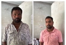 बाइक चोरी के मामले में दो अभियुक्त को पुलिस ने किया गिरफ्तार