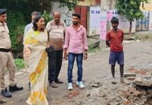 कमलनाथ नगर में 1.07 करोड़ से सड़क-नाला निर्माण शुरू