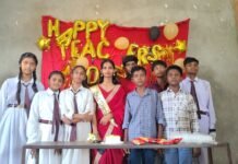 धूमधाम से मनाया गया शिक्षक दिवस समारोह।