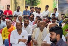 महावीरी अखड़ा मेला के शांति समिति की बैठक की बैठक में फरमान हुआ जारी
