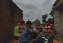 एसएसबी 21वीं वाहिनी द्वारा बाढ़ राहत एवं बचाव अभियान – कमांडेंट तपेश्वर राउत ने कहा युद्ध स्तर पर एसएसबी का कार्य