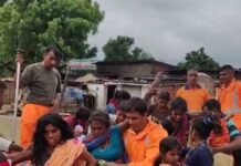 एसएसबी 21वीं वाहिनी द्वारा बाढ़ राहत एवं बचाव अभियान – कमांडेंट तपेश्वर राउत ने कहा युद्ध स्तर पर एसएसबी का कार्य