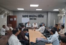 बाढ़ से फसल क्षति के आकलन में जुटा प्रशासन, सीओ ने जनप्रतिनिधियों व कर्मियों को दिए निर्देश