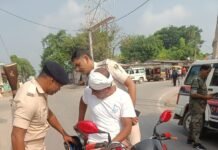 एनएच पर हादसे रोकने को लौरिया पुलिस ने कसी कमर, नियम तोड़ने वालों पर होगी कार्रवाई