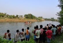 नदी में स्नान के दौरान आठ वर्षीय बच्चा डूबा, तलाश जारी